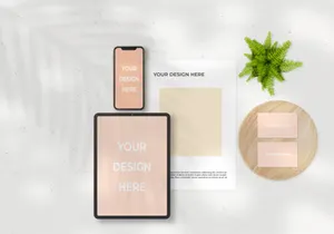 Mockup Template  smart device