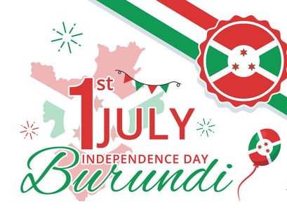 15 Burundi Independence Day Illustration