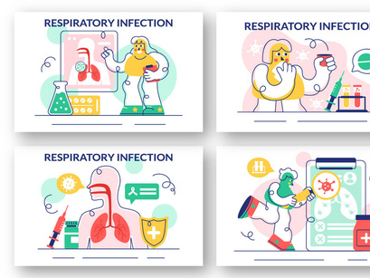 10 Respiratory Infection Illustration