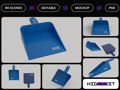 Hand Scoop Mockup