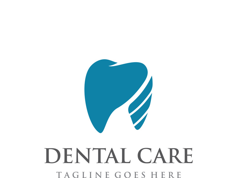Dental abstract logo. Dental Health, dental care and dental clinic. Logo for health, dentist and clinic.