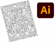 Halloween Coloring Book Page 22