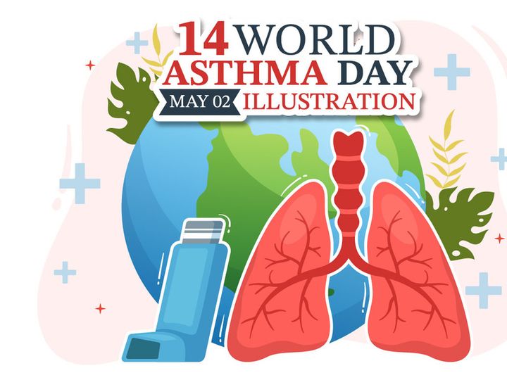14 World Asthma Day Illustration