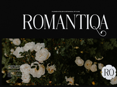 Angdiva | Display Serif Font