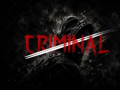 BAVDAK – Brutal Brush Display Font