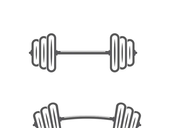 Gym Badge icon Fitness Logo Design