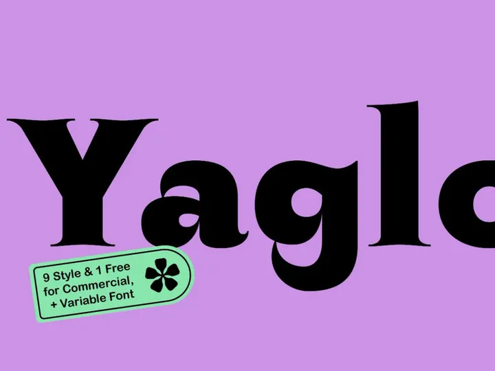 ZT Yaglo - Free Typeface