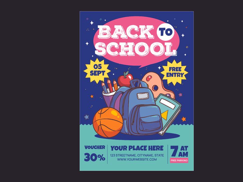 Back To school Flyer