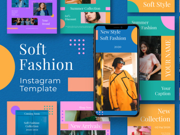 Soft Fashion Instagram Template preview picture
