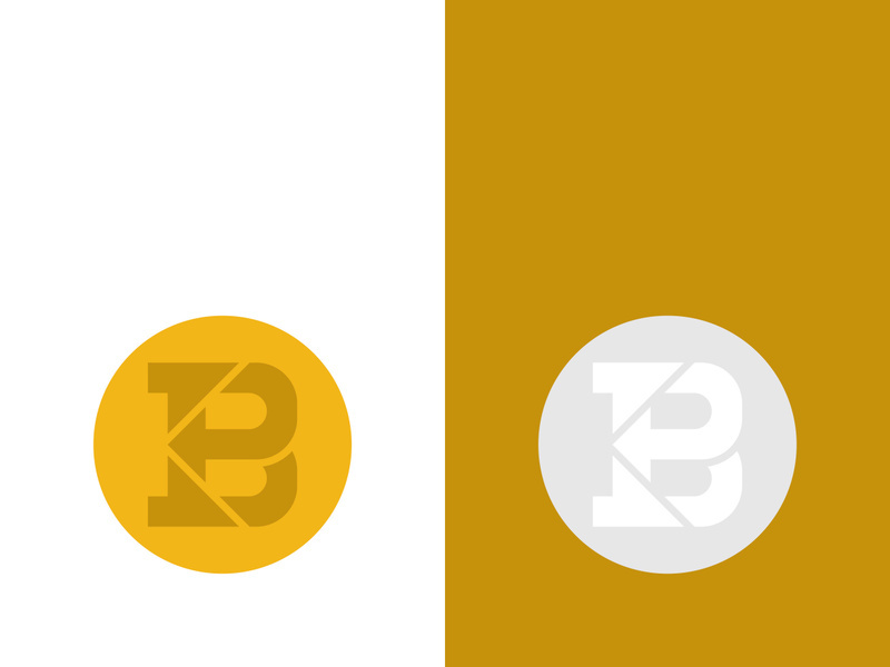 B letter logo template vector illustration