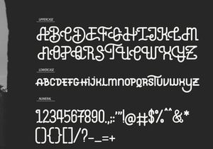 Kanita Aquieloz | Monoline Script Typeface