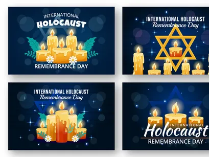 13 International Holocaust Remembrance Day Illustration