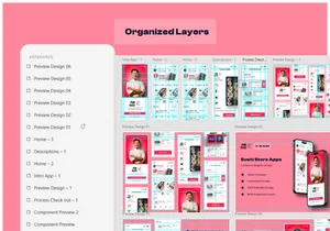 Sushi Japanese Store App UI Kits