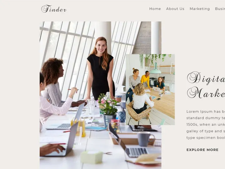 Branding : Landing Page Design For Your Business