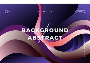 Abstract Background Dynamic Wave Colorful