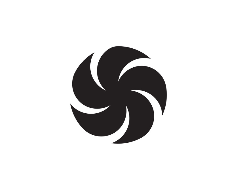 Vortex illustration Template design