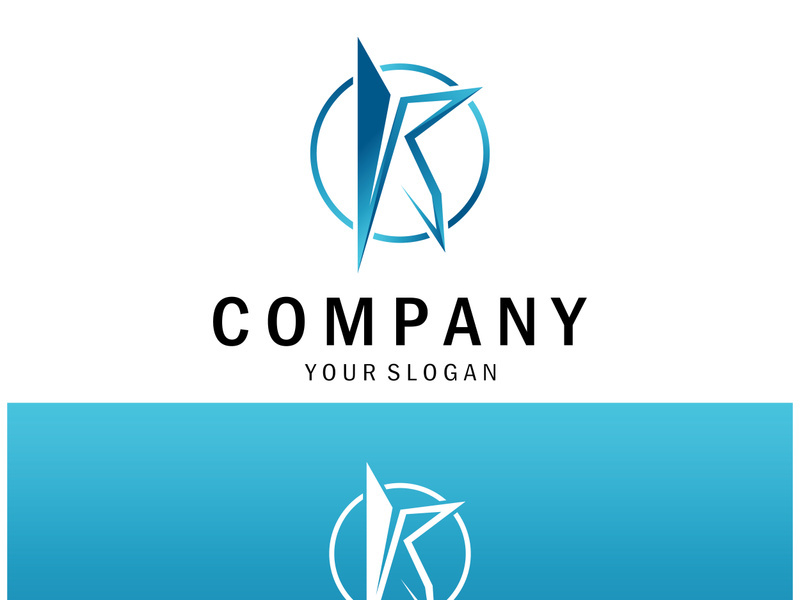 The letter K logo design is simple, elegant, modern, unique and luxurious. Logo for business cards, business, companies, fashion and brands, offices
