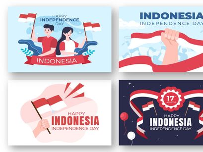 15 Indonesia Independence Day Illustration