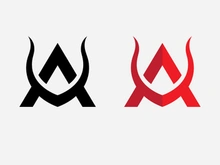 A Letter Logo Business icon Template Vector design