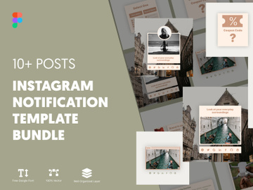 Instagram Notification Template Bundle preview picture