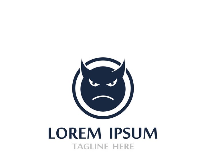 Devil sign and symbol logo