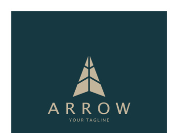 Arrow vector illustration icon Logo Template design preview picture