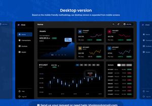 FinX - Mobile Banking, Crypto and Stock.. IU Kits