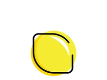 Fresh lemon fruit vector illustration icon