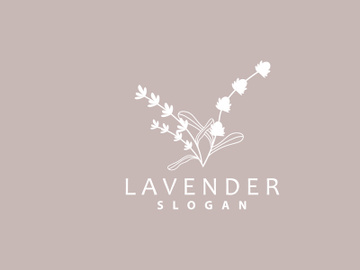 Lavender Logo Elegant Purple Flower preview picture