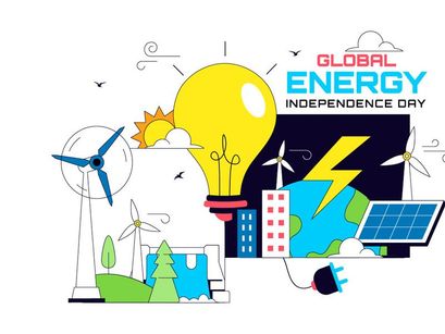 10 Global Energy Independence Day Illustration