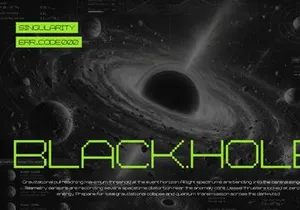 Chronos Galaxia | Pixelated Font