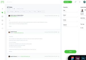 Maxamis Support Tickets Admin Dashboard UI Kit