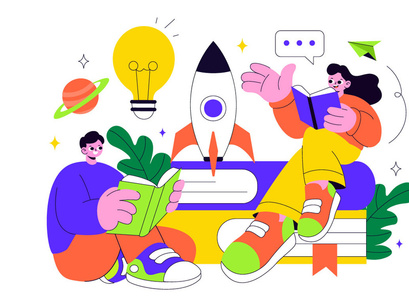 10 Book Week Illustration