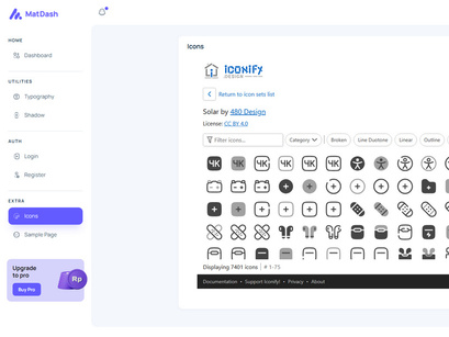 MatDash Free VueJs Admin Dashboard Template