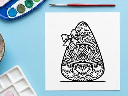 Tehapot vintage bergambar tangan dengan pola floral rumit. Ilustrasi ketel keramik klasik untuk dekorasi dapur retro dan proyek desain.