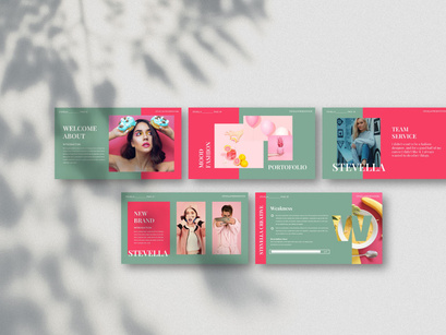 Stevella Creative Google Slidess Template