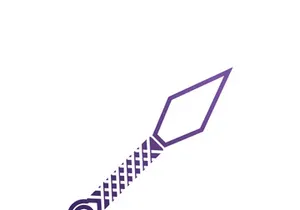 ninja weapons vector logo