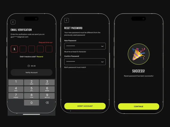 Gymnation - Reset Password 2