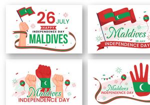 13 Happy Maldives Independence Day Illustration