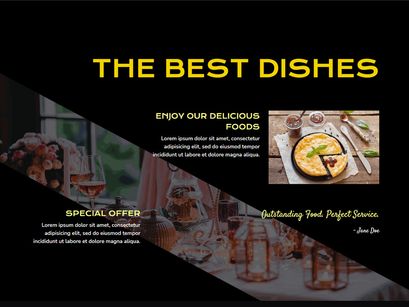 Jtheme-Food Simple Modern Bootstrap Landing Page Template