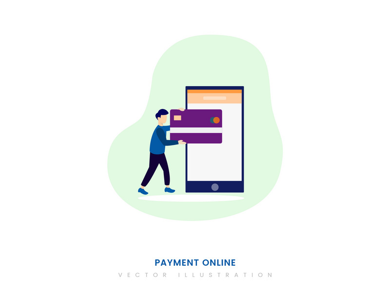 Payment Online illustration