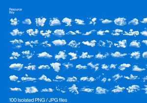 Free 100 Cloud Textures