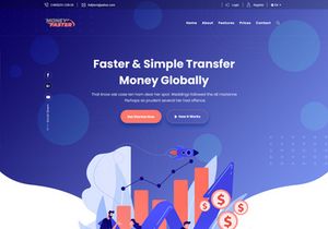 Web Template for Money Transfer