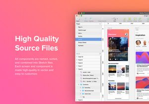 Origin Mobile UI Kit for FIGMA