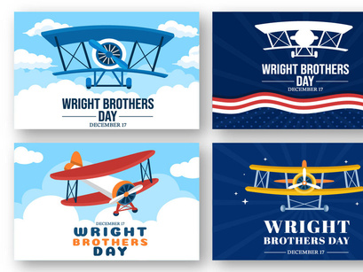 10 Wright Brothers Day Illustration