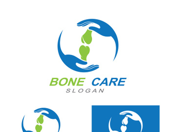 Orthopedic bone logo design. preview picture