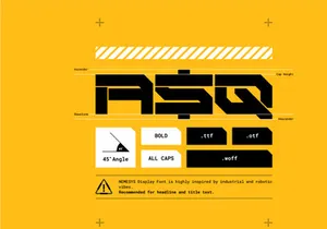 NEMESYS - Futuristic Font
