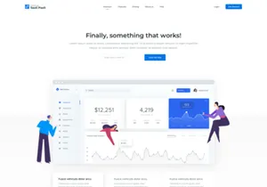 SaaS Product - Landing Page Freebie