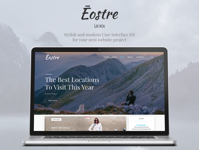 Eostrore UI Kit v1.0(by Uilarax) | Stylish UI Kit for versatile website projects