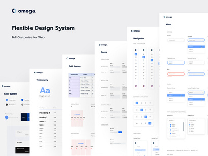 Design System Omega